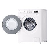 LG 8 kg Pyykinpesukone(Essence White) - Steam, Energialuokka A, 6 Motion DD, Smart Diagnosis™ kanssa Wi-Fi, drum view , F4X1008NWH, thumbnail 8