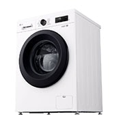 LG 9 kg Pyykinpesukone(Essence White) - Energialuokka A,, 6 Motion DD, Smart Diagnosis™ kanssa Wi-Fi, left side view, F4X1009NWH, thumbnail 8