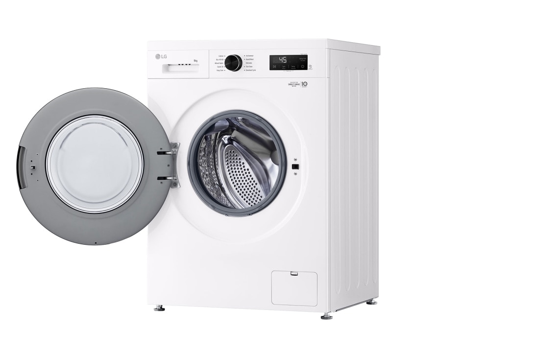 LG 9 kg Pyykinpesukone(Essence White) - Energialuokka A,, 6 Motion DD, Smart Diagnosis™ kanssa Wi-Fi, TopRightDrawerOpen, F4X1009NWH, thumbnail 11