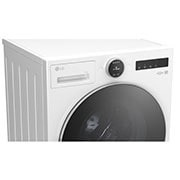 LG 11 kg Pyykinpesukone(Essence White) - Energialuokka A, LCD-paneelilla, TurboWash360™, AI DD™, Smart Diagnosis™ kanssa Wi-Fi, display, F4X7011TWS, thumbnail 4