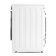LG 11 kg Pyykinpesukone(Essence White) - Energialuokka A, LCD-paneelilla, TurboWash360™, AI DD™, Smart Diagnosis™ kanssa Wi-Fi, side, F4X7011TWS, thumbnail 9