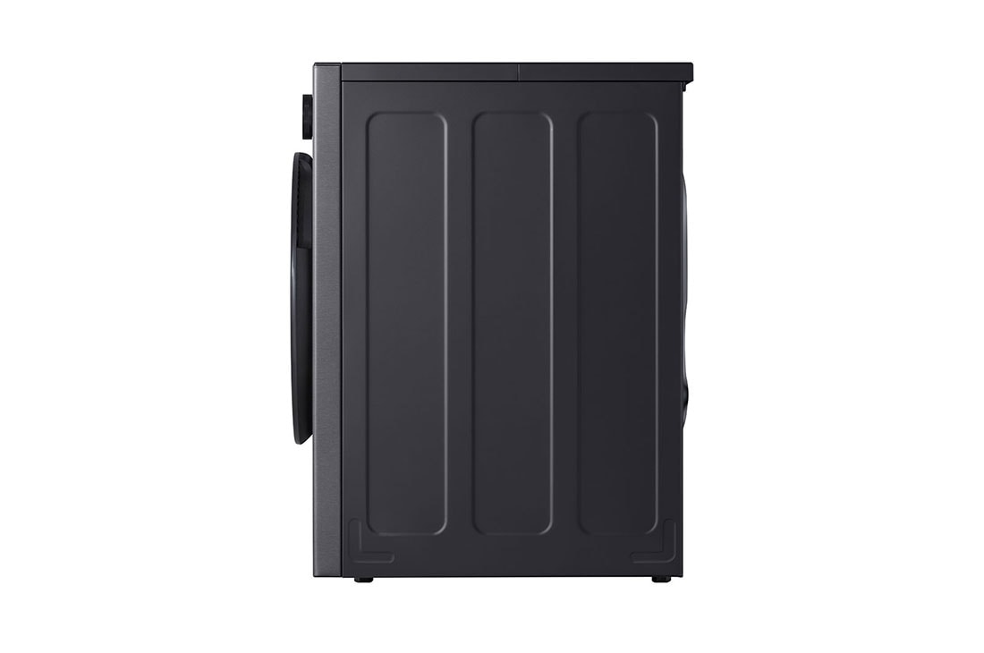 LG 9 kg Kuivausrumpu(Essence Black) - Energialuokka A+++, LCD-paneelilla, DUAL Inverter Heat Pump™, Smart Diagnosis™ kanssa Wi-Fi, Side view, RHX7009TBB, thumbnail 16