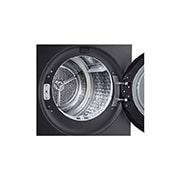LG 9 kg Kuivausrumpu(Essence Black) - Energialuokka A+++, LCD-paneelilla, DUAL Inverter Heat Pump™, Smart Diagnosis™ kanssa Wi-Fi, Drum, RHX7009TBB, thumbnail 6