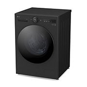 LG  11 kg Pyykinpesukone(Essence Black) - Energialuokka A, LCD-paneelilla, TurboWash360™, AI DD™, Smart Diagnosis™ kanssa Wi-Fi, left down perspective view, F4X7011TBB, thumbnail 11