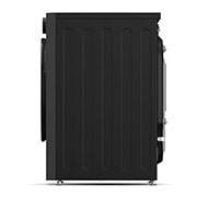 LG  11 kg Pyykinpesukone(Essence Black) - Energialuokka A, LCD-paneelilla, TurboWash360™, AI DD™, Smart Diagnosis™ kanssa Wi-Fi, Side view, F4X7011TBB, thumbnail 13