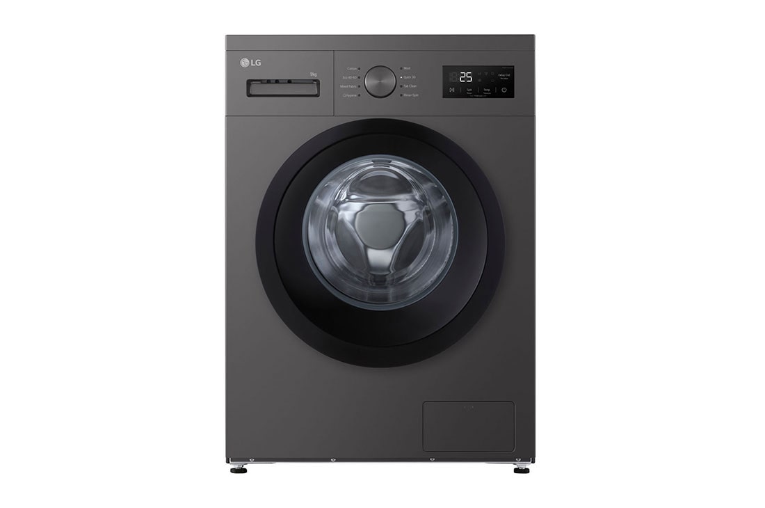 LG  9 kg Pyykinpesukone(Dark Silver) - Steam, Energialuokka A, F4A1009NDK
