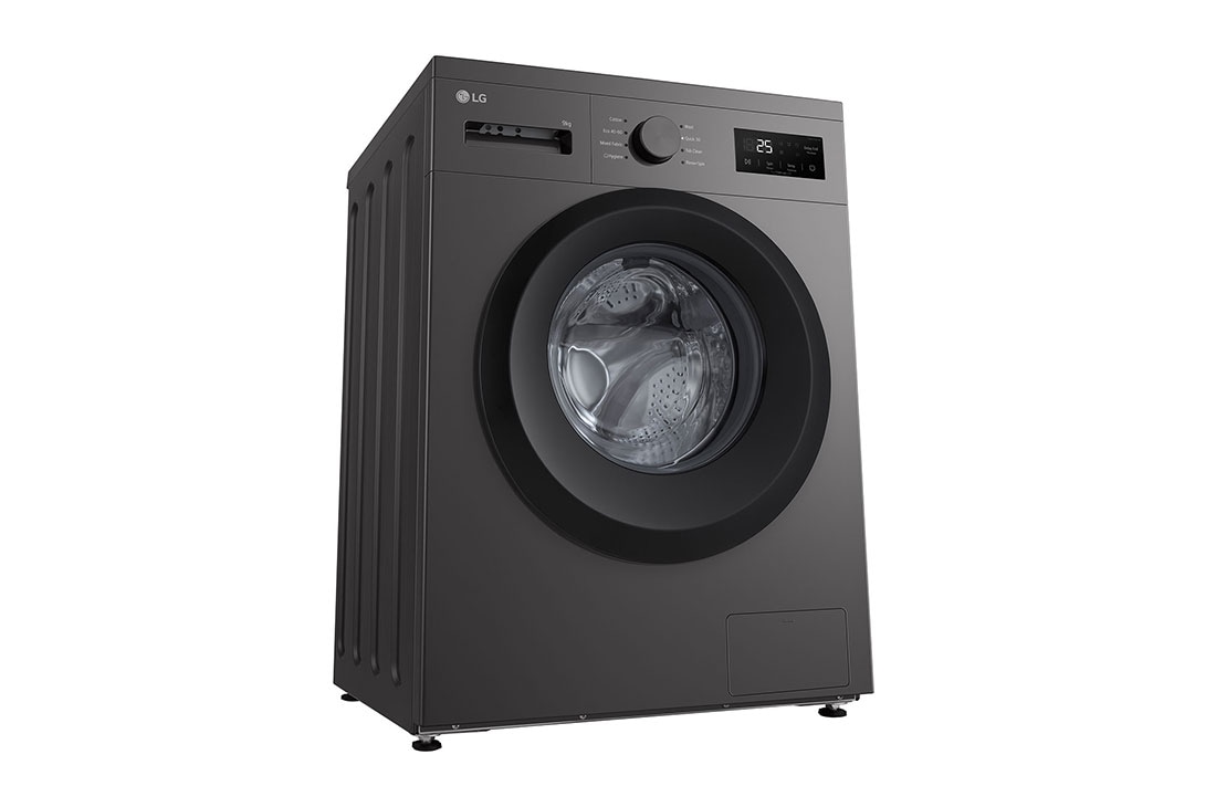LG  9 kg Pyykinpesukone(Dark Silver) - Steam, Energialuokka A, F4A1009NDK, thumbnail 10