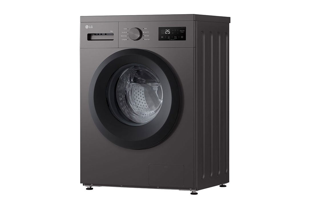 LG  9 kg Pyykinpesukone(Dark Silver) - Steam, Energialuokka A, F4A1009NDK, thumbnail 12
