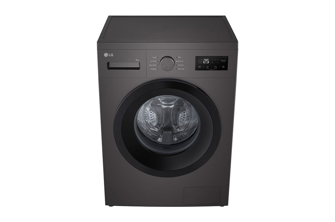 LG  9 kg Pyykinpesukone(Dark Silver) - Steam, Energialuokka A, F4A1009NDK, thumbnail 13