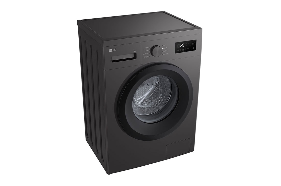 LG  9 kg Pyykinpesukone(Dark Silver) - Steam, Energialuokka A, F4A1009NDK, thumbnail 14