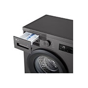 LG  9 kg Pyykinpesukone(Dark Silver) - Steam, Energialuokka A, F4A1009NDK, thumbnail 4