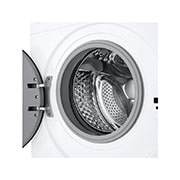 LG 9 kg Pyykinpesukone(Valkoinen) - -Steam, Energialuokka A, Detailed drum view side , F4A1009NWK, thumbnail 6
