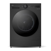 LG 9 kg Pyykinpesukone(Essence Black) - Energialuokka A, LCD-paneelilla, TurboWash360™, AI DD™, Smart Diagnosis™ kanssa Wi-Fi, Front door open, F4X7009TBB, thumbnail 2