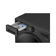 LG 9 kg Pyykinpesukone(Essence Black) - Energialuokka A, LCD-paneelilla, TurboWash360™, AI DD™, Smart Diagnosis™ kanssa Wi-Fi, Detail view, F4X7009TBB, thumbnail 4