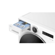 LG 9 kg Pyykinpesukone(Essence White) - Energialuokka A, LCD-paneelilla, Auto Dose, TurboWash360™, AI DD™, Smart Diagnosis™ kanssa Wi-Fi, Detergent Drawer View, F4X7509TWS, thumbnail 8