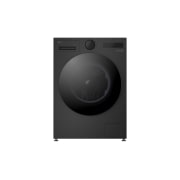 LG 9 kg Pyykinpesukone(Essence Black) - Energialuokka A, LCD-paneelilla, Auto Dose, TurboWash360™, AI DD™, Smart Diagnosis™ kanssa Wi-Fi, Front view, F4X7509TBB, thumbnail 2