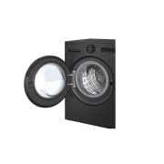 LG 9 kg Pyykinpesukone(Essence Black) - Energialuokka A, LCD-paneelilla, Auto Dose, TurboWash360™, AI DD™, Smart Diagnosis™ kanssa Wi-Fi, drum view, F4X7509TBB, thumbnail 5