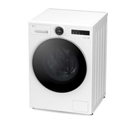 LG 13 kg Pyykinpesukone(Essence White) - Energialuokka A, LCD-paneelilla, Auto Dose, TurboWash360™, AI DD™, Smart Diagnosis™ kanssa Wi-Fi, Side view, F4X7513TWS, thumbnail 10