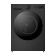 LG 13 kg Pyykinpesukone(Essence Black) - Energialuokka A, LCD-paneelilla, Auto Dose, TurboWash360™, AI DD™, Smart Diagnosis™ kanssa Wi-Fi, Front view, F4X7513TBB, thumbnail 2