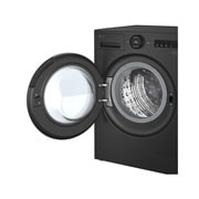 LG 13 kg Pyykinpesukone(Essence Black) - Energialuokka A, LCD-paneelilla, Auto Dose, TurboWash360™, AI DD™, Smart Diagnosis™ kanssa Wi-Fi, Top perspective view, F4X7513TBB, thumbnail 7