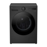 LG 13 kg Pyykinpesukone(Essence Black) - Energialuokka A, LCD-paneelilla, Auto Dose, TurboWash360™, AI DD™, Smart Diagnosis™ kanssa Wi-Fi, Left Side view, F4X7513TBB, thumbnail 8