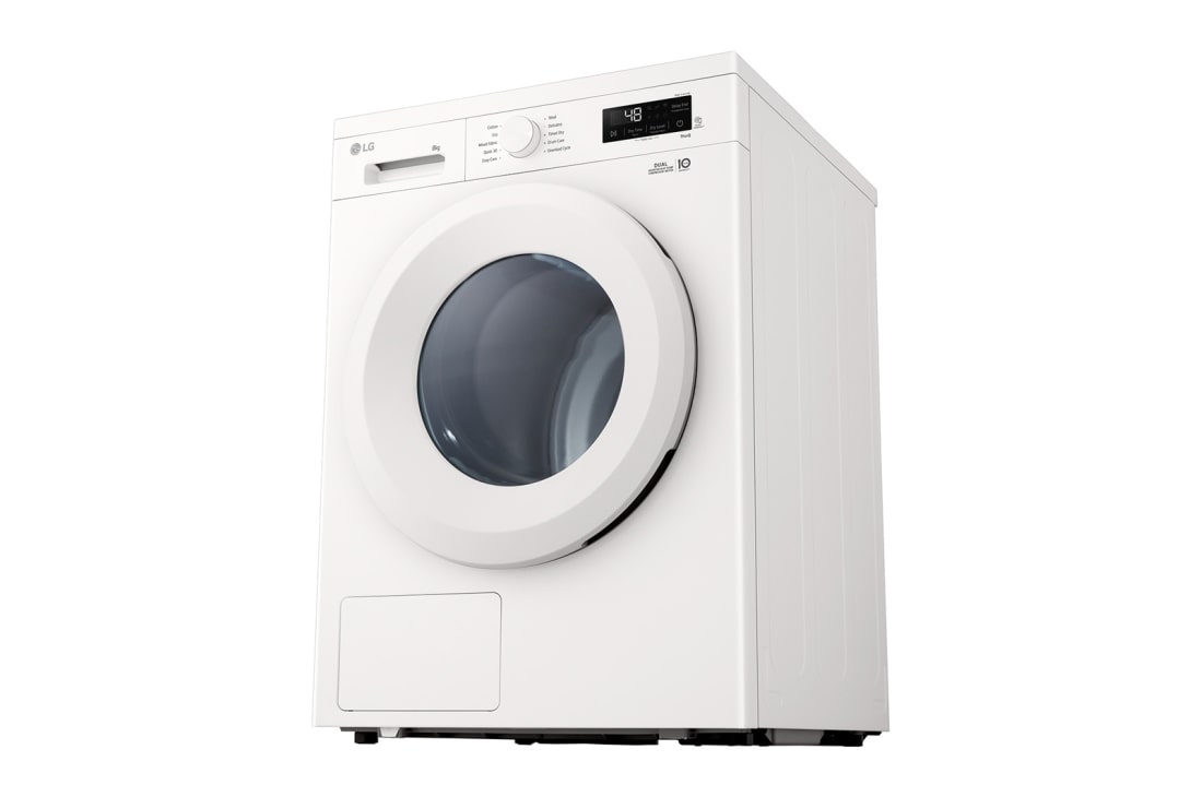 LG 9 kg Kuivausrumpu(Essence White) - Energialuokka  C/A+++, Heat Pump ja Smart Diagnosis™ kanssa Wi-Fi, Right view, RHX1009NWH, thumbnail 11