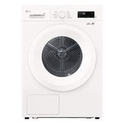 LG 9 kg Kuivausrumpu(Essence White) - Energialuokka  C/A+++, Heat Pump ja Smart Diagnosis™ kanssa Wi-Fi, front view, RHX1009NWH, thumbnail 1