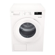 LG 9 kg Kuivausrumpu(Essence White) - Energialuokka  C/A+++, Heat Pump ja Smart Diagnosis™ kanssa Wi-Fi, top view, RHX1009NWH, thumbnail 6