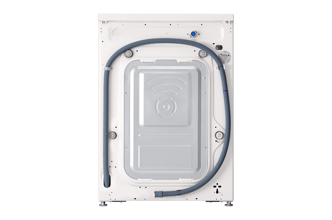 LG 13 kg Pyykinpesukone(Essence Black) - Energialuokka A, LCD-paneelilla, Auto Dose, TurboWash360™, AI DD™, Smart Diagnosis™ kanssa Wi-Fi, Back view, W4X1085NWB, thumbnail 13