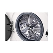 LG 13 kg Pyykinpesukone(Essence Black) - Energialuokka A, LCD-paneelilla, Auto Dose, TurboWash360™, AI DD™, Smart Diagnosis™ kanssa Wi-Fi, Detail view, W4X1085NWB, thumbnail 4
