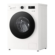 LG 13 kg Pyykinpesukone(Essence Black) - Energialuokka A, LCD-paneelilla, Auto Dose, TurboWash360™, AI DD™, Smart Diagnosis™ kanssa Wi-Fi, Side view, W4X1085NWB, thumbnail 9