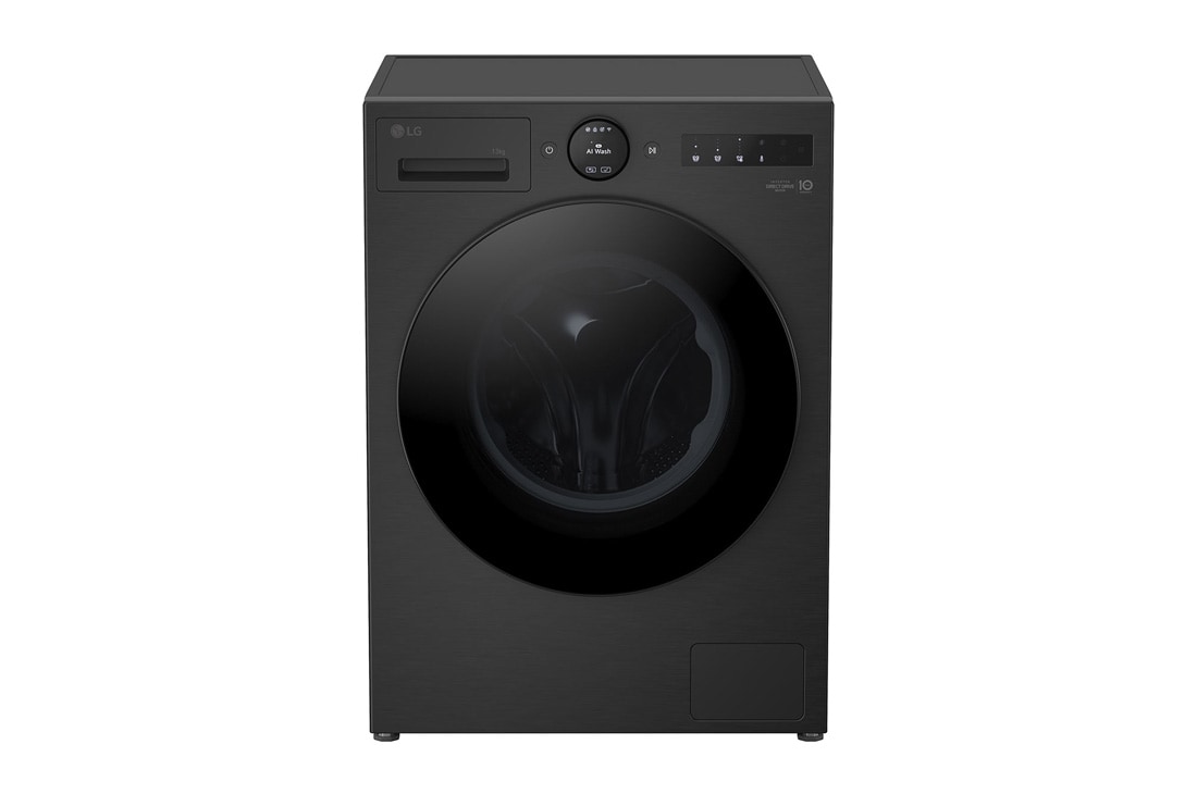LG 13 kg Pyykinpesukone(Essence Black) - Energialuokka A, LCD-paneelilla, TurboWash360™, AI DD™, Smart Diagnosis™ kanssa Wi-Fi, F4X7013TBB, thumbnail 7