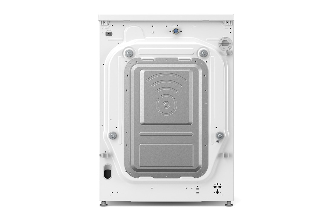 LG 13 kg Pyykinpesukone(Essence White) - Energialuokka A, LCD-paneelilla, TurboWash360™, AI DD™, Smart Diagnosis™ kanssa Wi-Fi, back, F4X7013TWS, thumbnail 10