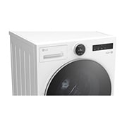 LG 13 kg Pyykinpesukone(Essence White) - Energialuokka A, LCD-paneelilla, TurboWash360™, AI DD™, Smart Diagnosis™ kanssa Wi-Fi, drum, F4X7013TWS, thumbnail 3