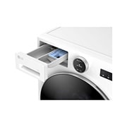 LG 13 kg Pyykinpesukone(Essence White) - Energialuokka A, LCD-paneelilla, TurboWash360™, AI DD™, Smart Diagnosis™ kanssa Wi-Fi, display, F4X7013TWS, thumbnail 4