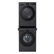 LG Ulosvedettävä taso välisarja F4X7/RHX7-pesukoneen ja -kuivausrummun pesutorni asennuksiin. - Essence Black, product view, DK2B, thumbnail 5