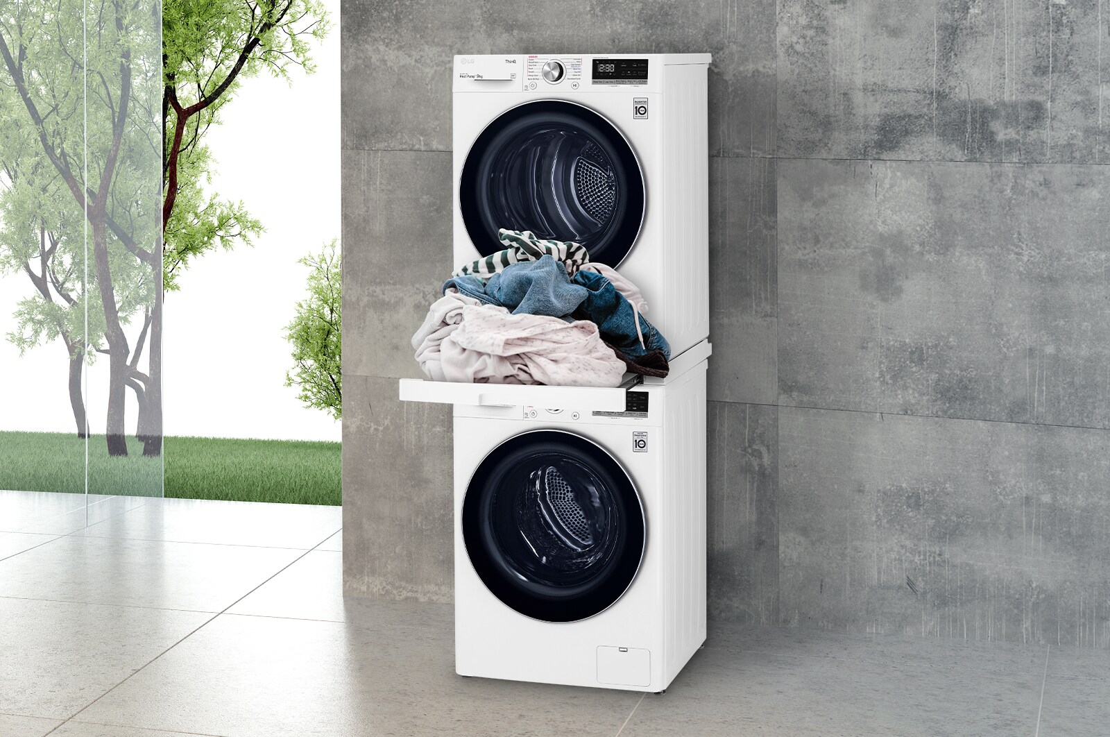 Kätevä hylly helpottaa kuorman poistamista