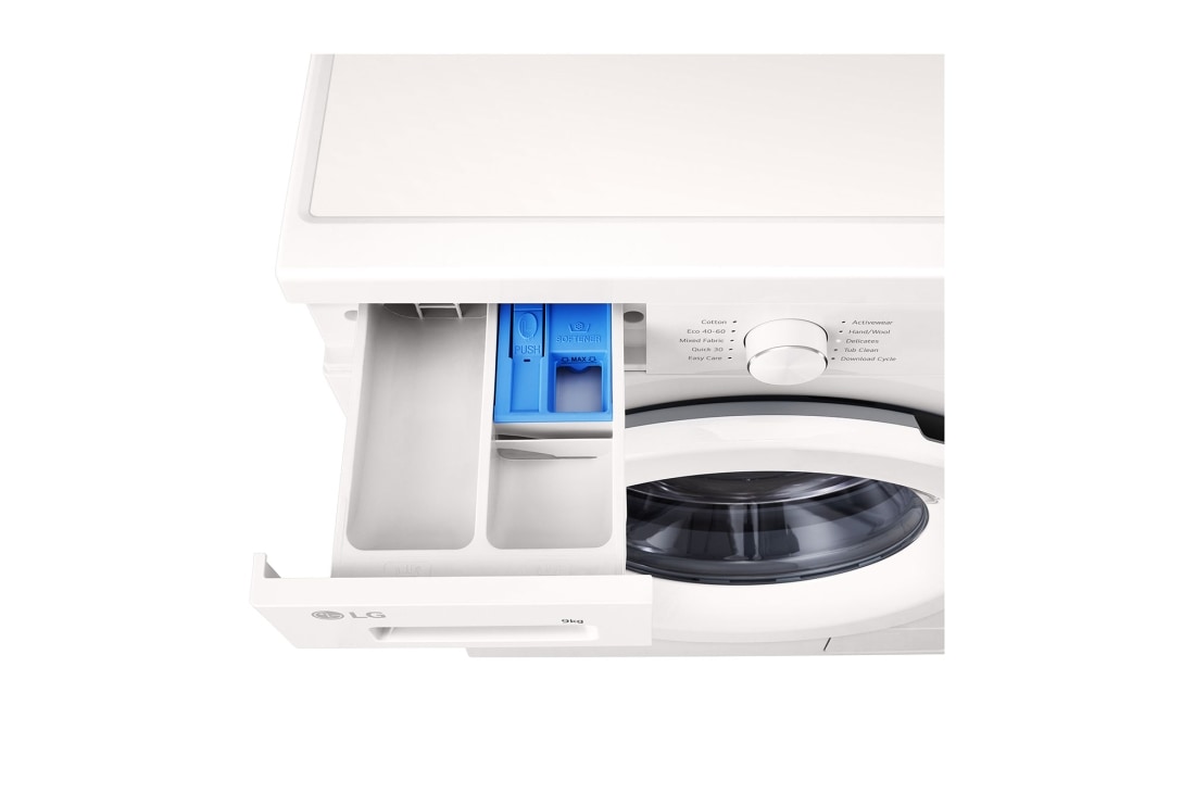 LG 9 kg Pyykinpesukone(Valkoinen) - -Steam, Energialuokka A, F4A1009NWH, thumbnail 7
