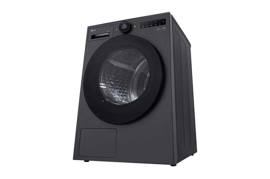 LG 10kg Kuivausrumpu(Essence Black) - Energialuokka c, LCD-paneelilla, DUAL Inverter Heat Pump™, Smart Diagnosis™ kanssa Wi-Fi, 10kg Kuivausrumpu(Essence Black) - Energialuokka c, LCD-paneelilla, DUAL Inverter Heat Pump™, Smart Diagnosis™ kanssa Wi-Fi, RHX7010TBB, thumbnail 11