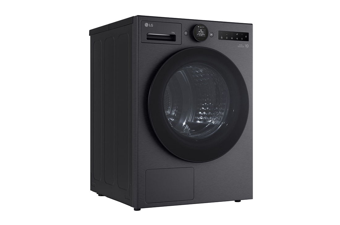 LG 10kg Kuivausrumpu(Essence Black) - Energialuokka c, LCD-paneelilla, DUAL Inverter Heat Pump™, Smart Diagnosis™ kanssa Wi-Fi, 10kg Kuivausrumpu(Essence Black) - Energialuokka c, LCD-paneelilla, DUAL Inverter Heat Pump™, Smart Diagnosis™ kanssa Wi-Fi, RHX7010TBB, thumbnail 12