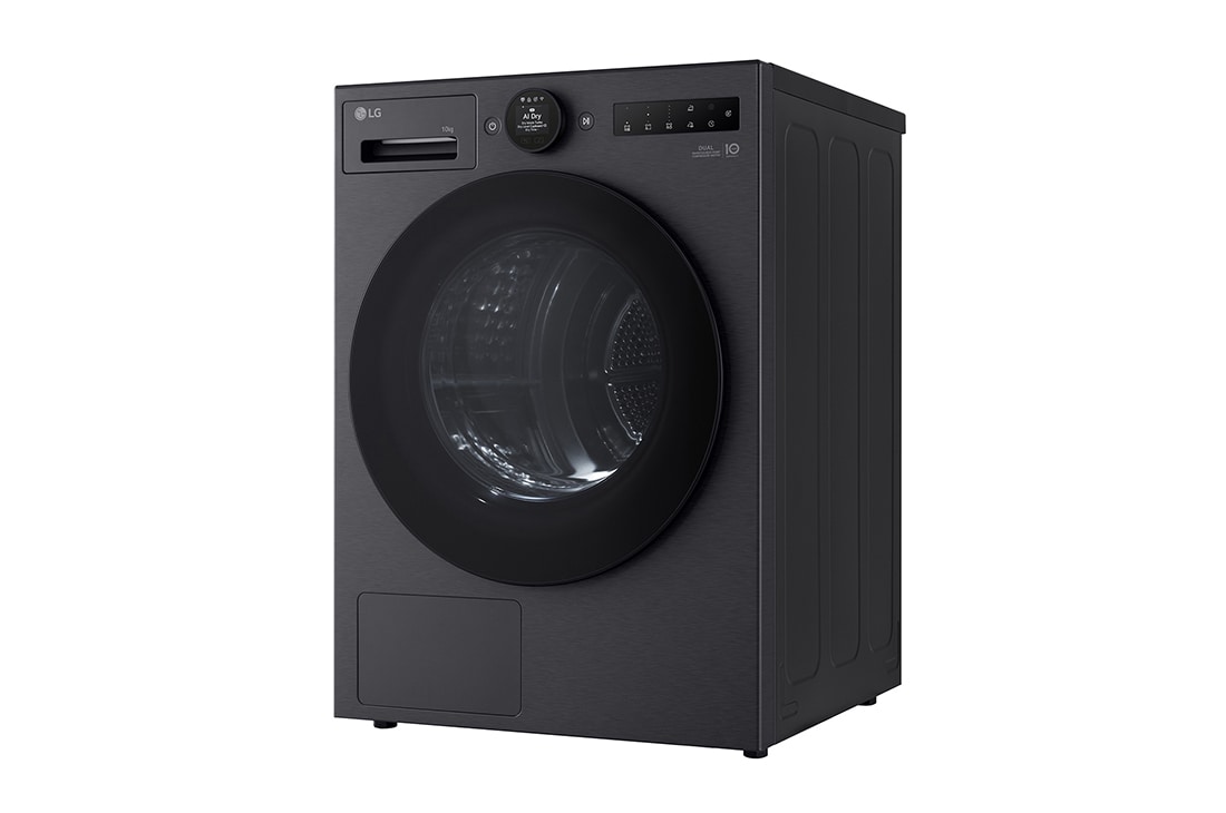 LG 10kg Kuivausrumpu(Essence Black) - Energialuokka c, LCD-paneelilla, DUAL Inverter Heat Pump™, Smart Diagnosis™ kanssa Wi-Fi, 10kg Kuivausrumpu(Essence Black) - Energialuokka c, LCD-paneelilla, DUAL Inverter Heat Pump™, Smart Diagnosis™ kanssa Wi-Fi, RHX7010TBB, thumbnail 13