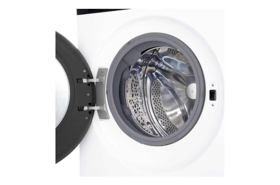 LG 11kg Pyykinpesukone (Valkoinen) | Energialuokka A, TurboWash™360, AI DD™, Smart Diagnosis™ ja Wi-Fi, LG 11kg Pyykinpesukone (Valkoinen) | Energialuokka A, TurboWash™360, AI DD™, Smart Diagnosis™ ja Wi-Fi, F4X5011TKB, thumbnail 6