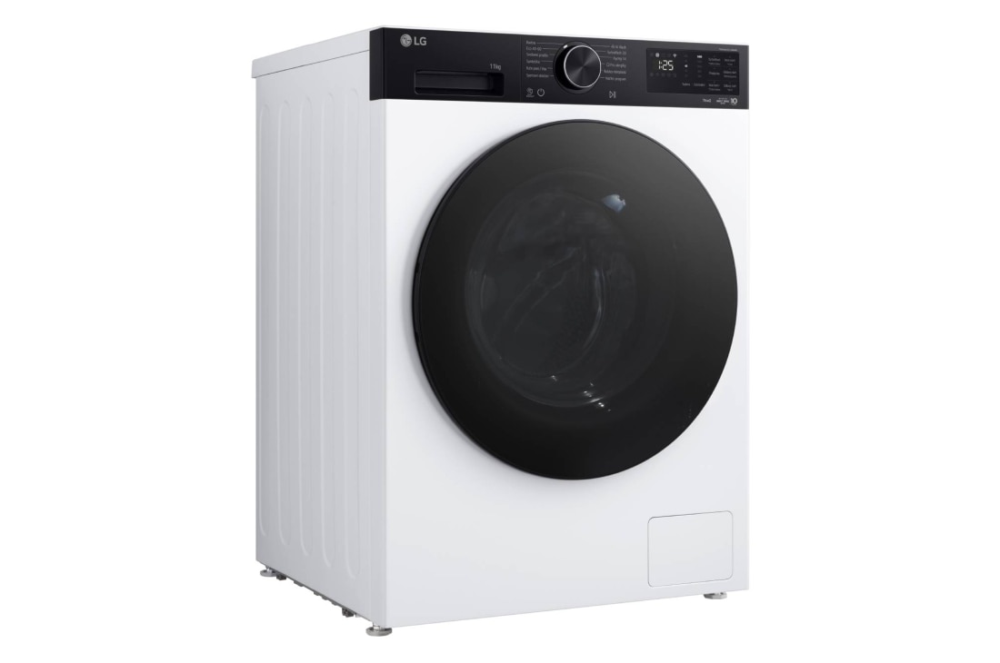 LG 11kg Pyykinpesukone (Valkoinen) | Energialuokka A, TurboWash™360, AI DD™, Smart Diagnosis™ ja Wi-Fi, LG 11kg Pyykinpesukone (Valkoinen) | Energialuokka A, TurboWash™360, AI DD™, Smart Diagnosis™ ja Wi-Fi, F4X5011TKB, thumbnail 8