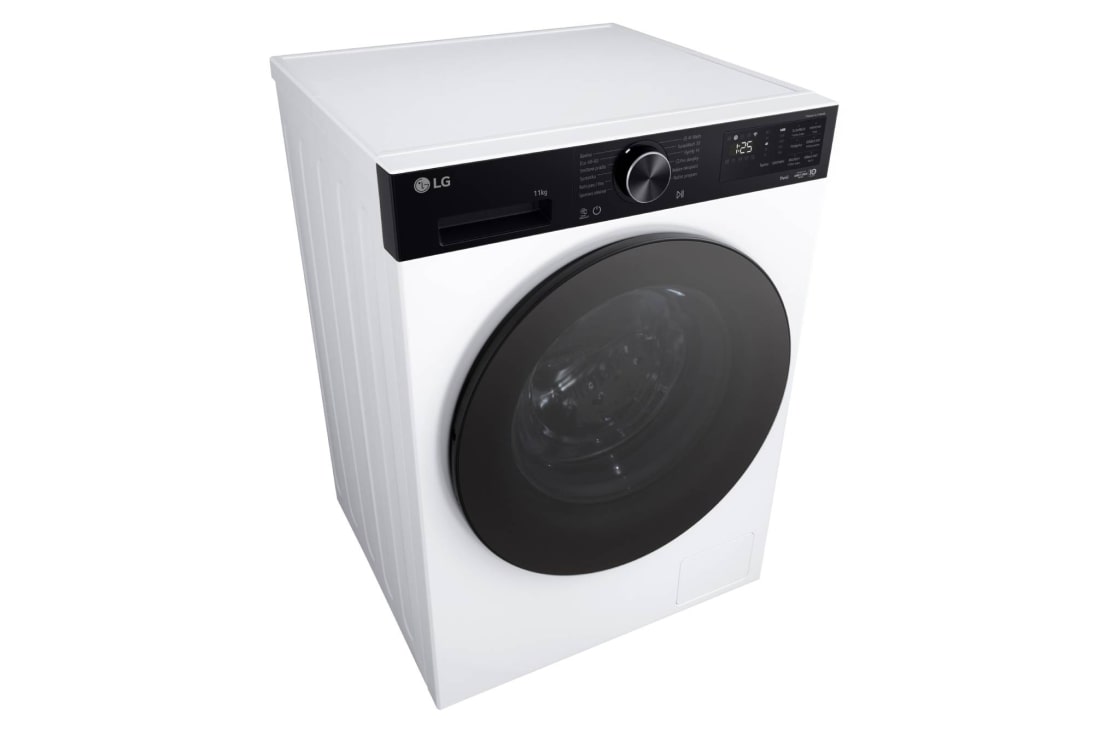 LG 11kg Pyykinpesukone (Valkoinen) | Energialuokka A, TurboWash™360, AI DD™, Smart Diagnosis™ ja Wi-Fi, LG 11kg Pyykinpesukone (Valkoinen) | Energialuokka A, TurboWash™360, AI DD™, Smart Diagnosis™ ja Wi-Fi, F4X5011TKB, thumbnail 9