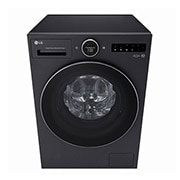 LG 11kg/6kg Kuivaava pesukone (Musta) | Energialuokka A/A, Steam+™, AI Wash™ 2.0, TurboWash™, Smart Diagnosis™ Wi-Fi-yhteydellä, Tässä uudessa LG:n pesukone-kuivausrummussa on suuri 11 kg:n pyykkikapasiteetti ja 6 kg:n kuivauskapasiteetti.Parhaan energialuokan A/A ansiosta sekä pesussa että kuivauksessa yhdistettynä uusiin omin, WHX9516TBC, thumbnail 3