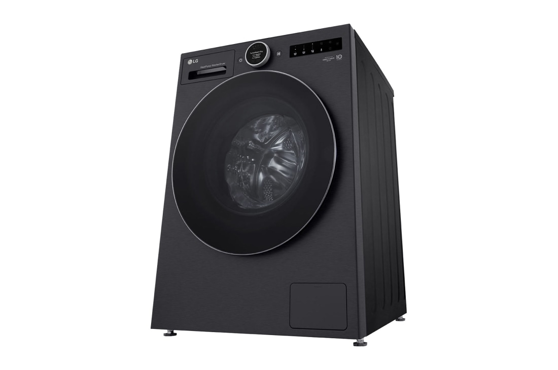 LG 11kg/6kg Kuivaava pesukone (Musta) | Energialuokka A/A, Steam+™, AI Wash™ 2.0, TurboWash™, Smart Diagnosis™ Wi-Fi-yhteydellä, Tässä uudessa LG:n pesukone-kuivausrummussa on suuri 11 kg:n pyykkikapasiteetti ja 6 kg:n kuivauskapasiteetti.Parhaan energialuokan A/A ansiosta sekä pesussa että kuivauksessa yhdistettynä uusiin omin, WHX9516TBC, thumbnail 12