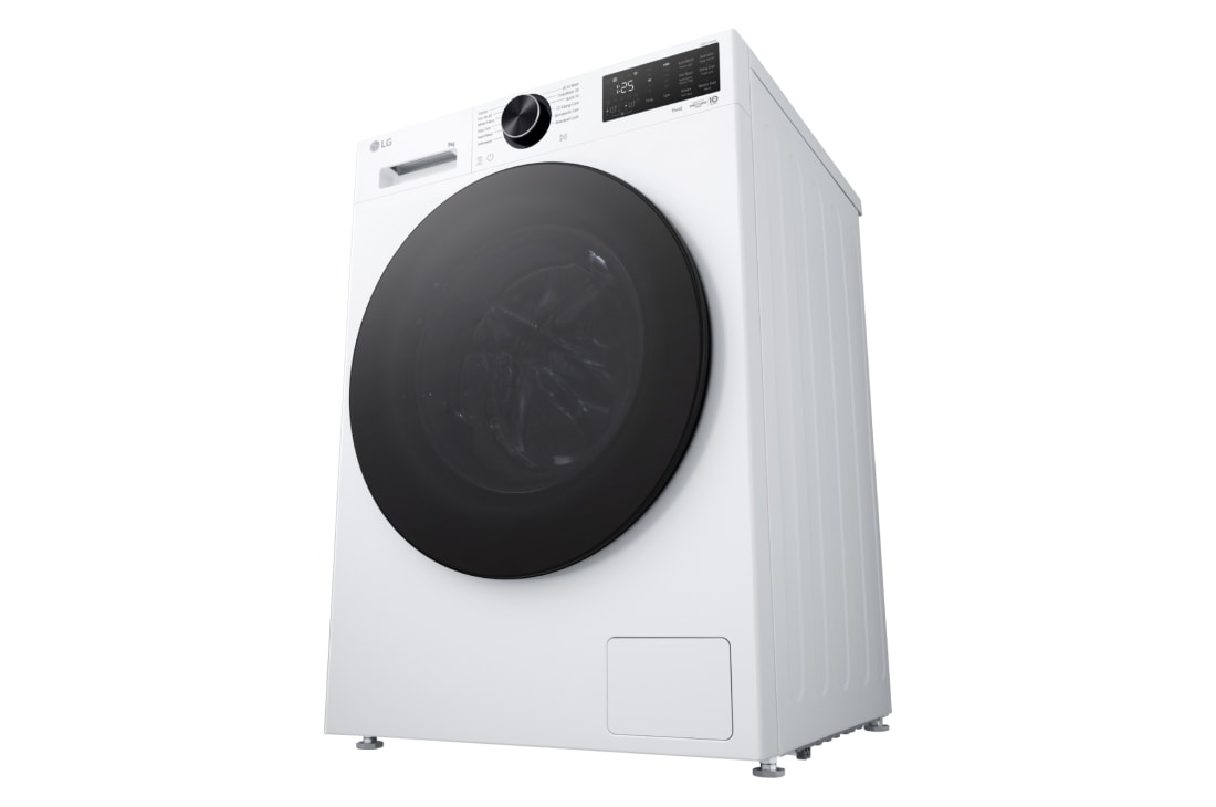 LG 9kg Pyykinpesukone (Valkoinen) | Energialuokka A, Auto Dose, TurboWash™360, AI DD™, Smart Diagnosis™ ja Wi-Fi, Tämän LG-pesukoneen kapasiteetti on suuri, 9 kg, joten voit pestä paljon vaatteita samaan aikaan ja automaattinen annostelu, TurboWash360™ ja Steam™, F4X5509TLB, thumbnail 12