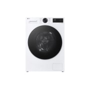LG 9kg Pyykinpesukone (Valkoinen) | Energialuokka A, Auto Dose, TurboWash™360, AI DD™, Smart Diagnosis™ ja Wi-Fi, Tämän LG-pesukoneen kapasiteetti on suuri, 9 kg, joten voit pestä paljon vaatteita samaan aikaan ja automaattinen annostelu, TurboWash360™ ja Steam™, F4X5509TLB, thumbnail 1