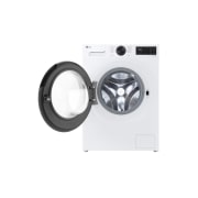 LG 9kg Pyykinpesukone (Valkoinen) | Energialuokka A, Auto Dose, TurboWash™360, AI DD™, Smart Diagnosis™ ja Wi-Fi, Tämän LG-pesukoneen kapasiteetti on suuri, 9 kg, joten voit pestä paljon vaatteita samaan aikaan ja automaattinen annostelu, TurboWash360™ ja Steam™, F4X5509TLB, thumbnail 2