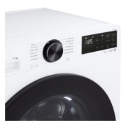 LG 11kg Pyykinpesukone (Valkoinen) | Energialuokka A, TurboWash™360, AI DD™, Smart Diagnosis™ ja Wi-Fi, Tämän LG-pesukoneen kapasiteetti on suuri, 11 kg, joten voit pestä paljon vaatteita samaan aikaan, TurboWash360™ ja Steam™, F4X5011TLB, thumbnail 4